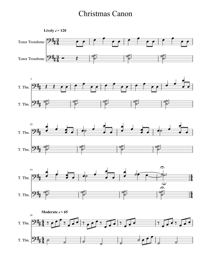 christmas-canon-trombone-sheet-music-for-trombone-download-free-in