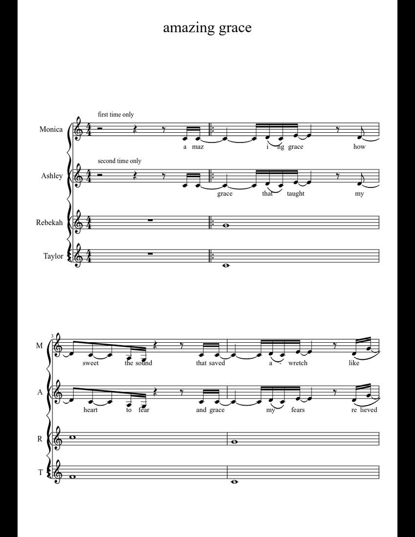 Amazing Grace (My Chains Are Gone) sheet music for Piano download free