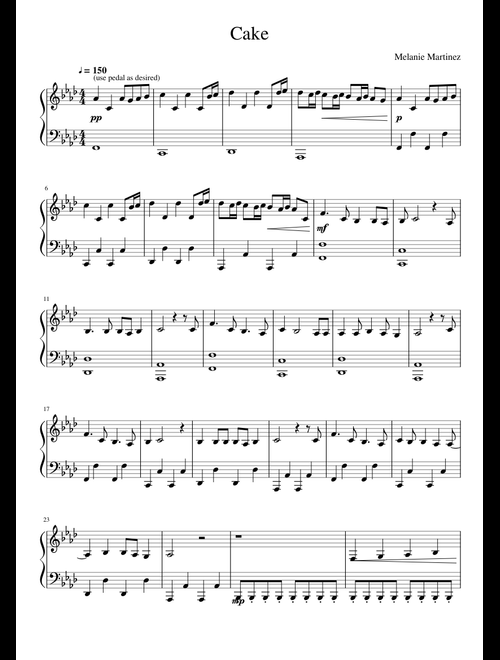 Melanie Martinez Piano Sheet Music Best Music Sheet Dollhouse by melanie martinez easy piano letter notes sheet music for beginners, suitable to play on piano, keyboard, flute, guitar, cello, violin, clarinet, trumpet, saxophone, viola and any other similar instruments you need easy letters notes chords for. melanie martinez piano sheet music