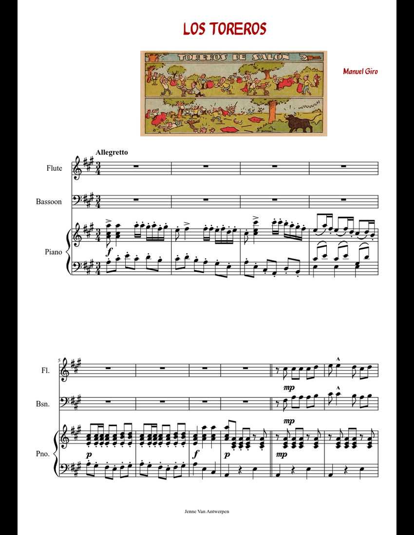 los-toreros-sheet-music-for-flute-piano-bassoon-download-free-in-pdf-or-midi