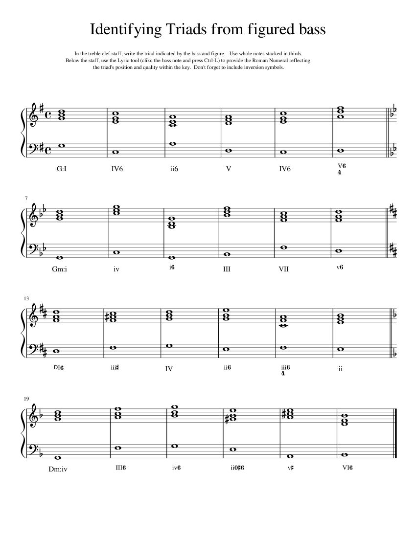 assignment 12.4 writing triads from figured bass