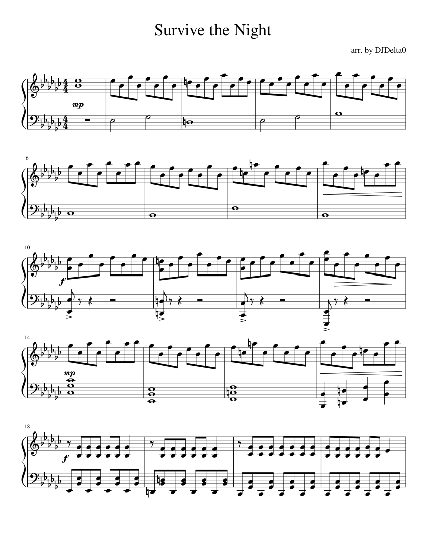 Fnaf Piano Sheet Music Roblox - fnaf roblox id song
