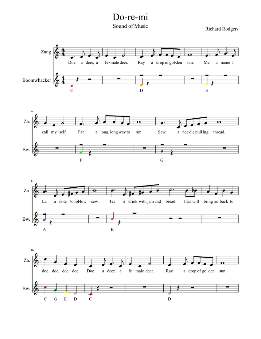 do-re-mi-sheet-music-musescore