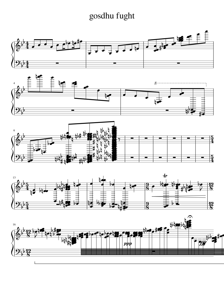 undertale Sheet music for Piano (Solo) | Musescore.com