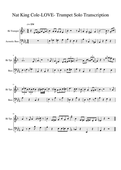 Nat King Cole Sheet music free download in PDF or MIDI on Musescore.com