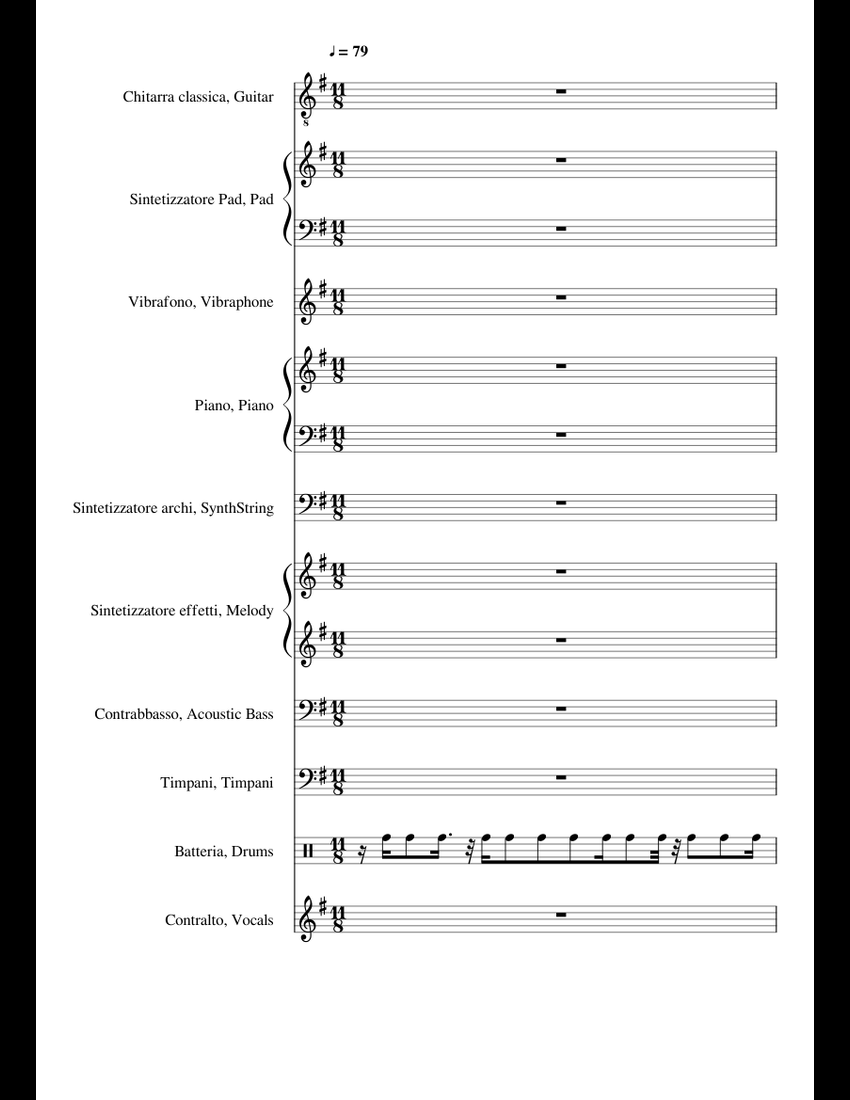 Pat Metheny First circle sheet music for Piano, Guitar ...