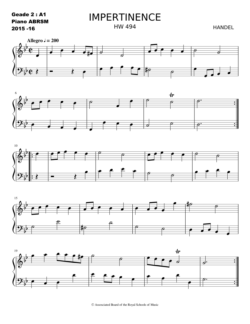 IMPERTINENCE HANDEL PDF