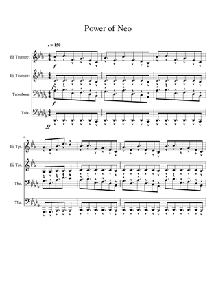 Power Of Neo Sheet Music Free Download In Pdf Or Midi On Musescore Com