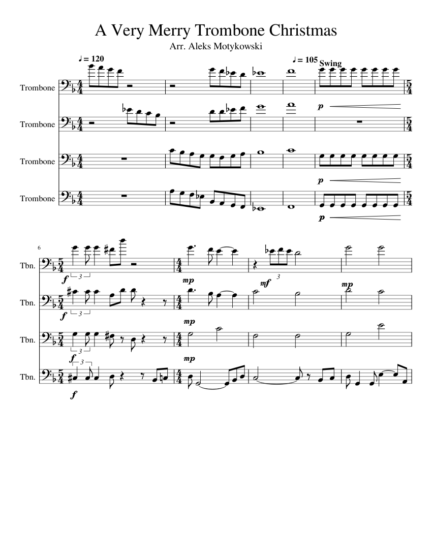 a-very-merry-trombone-christmas-sheet-music-for-trombone-download