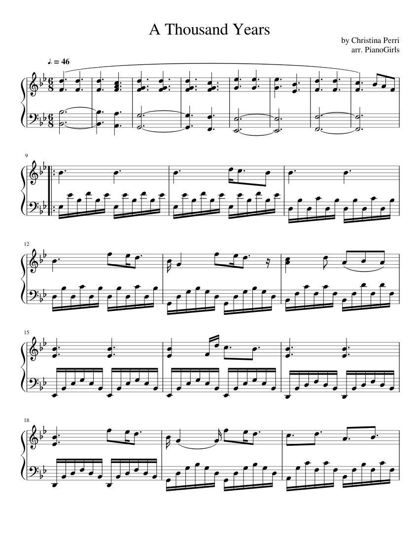 a-thousand-years-sheet-music-for-piano-download-free-in-pdf-or-midi