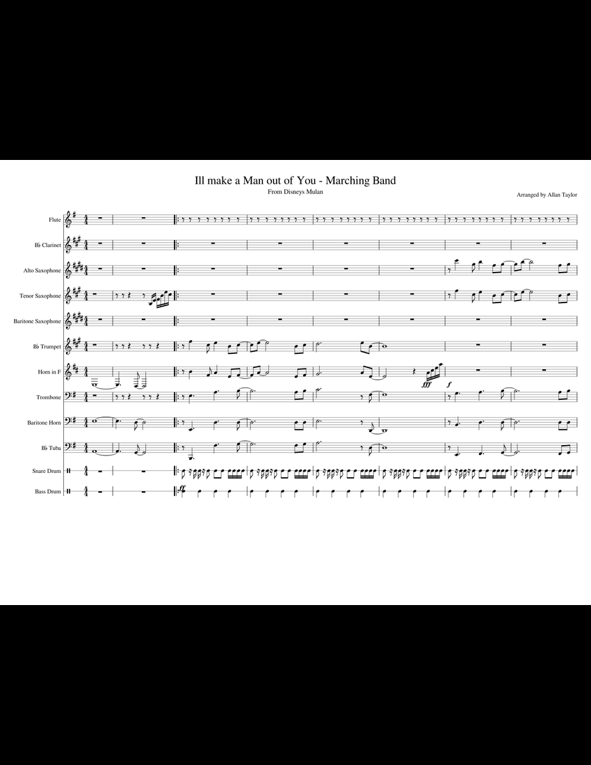 Mulan Farò di te un uomo