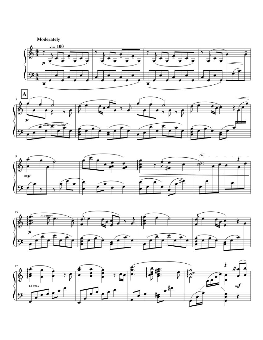 I See The Light Sheet Music For Piano Download Free In Pdf Or