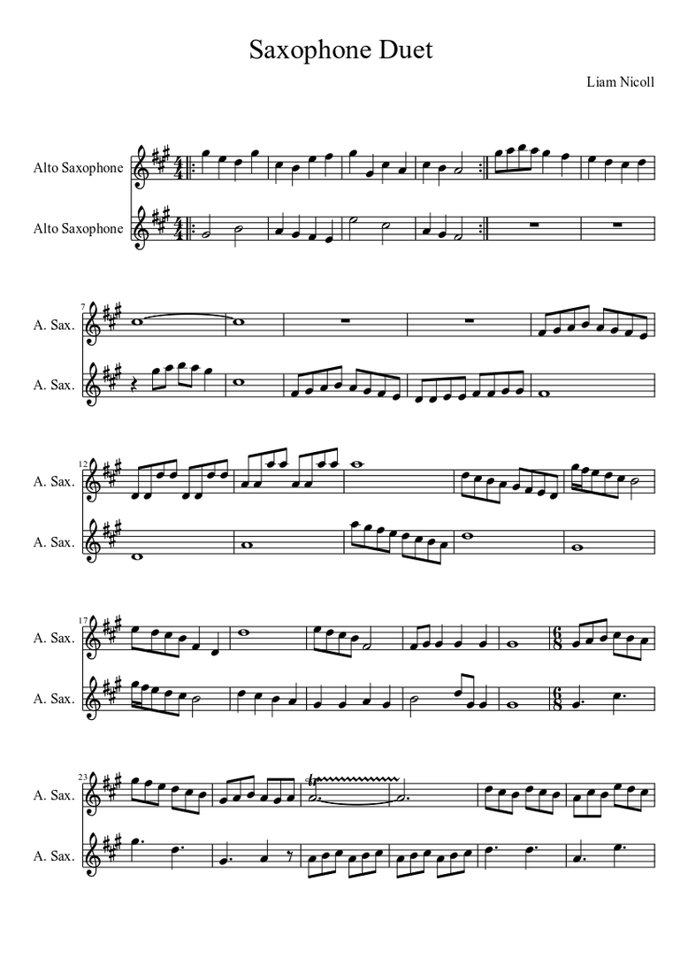 free sheet music to download