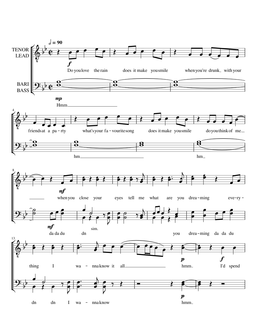 10000 hours sheet music for Piano download free in PDF or MIDI