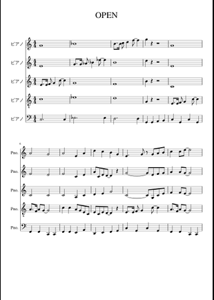 Disney Medley (Chorus+Piano) .