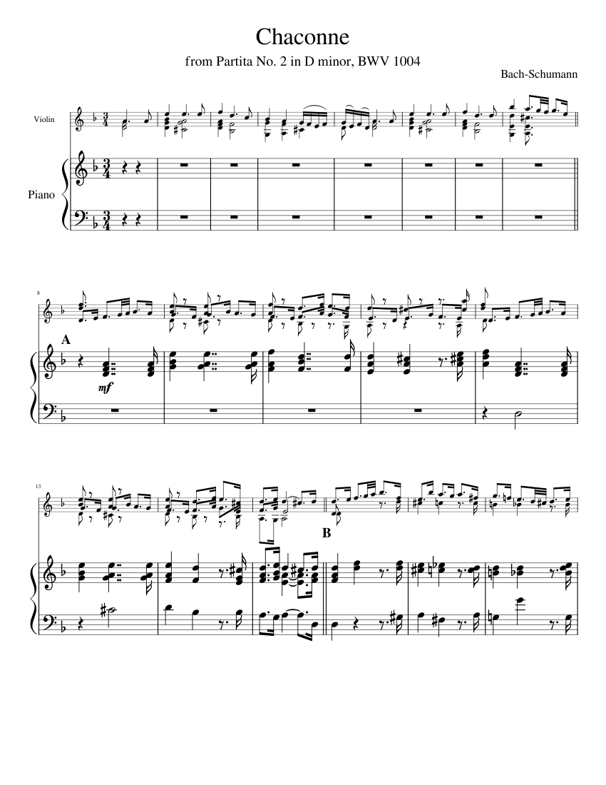 Partition Piano Passacaille Sol Min./Chaconne Ré Min. - Œuvre Classique Pour Pianistes