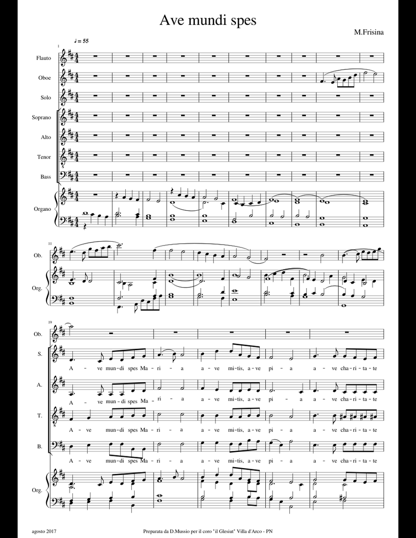 Elfenlied Lilium Ave Mundi Spes Maria
