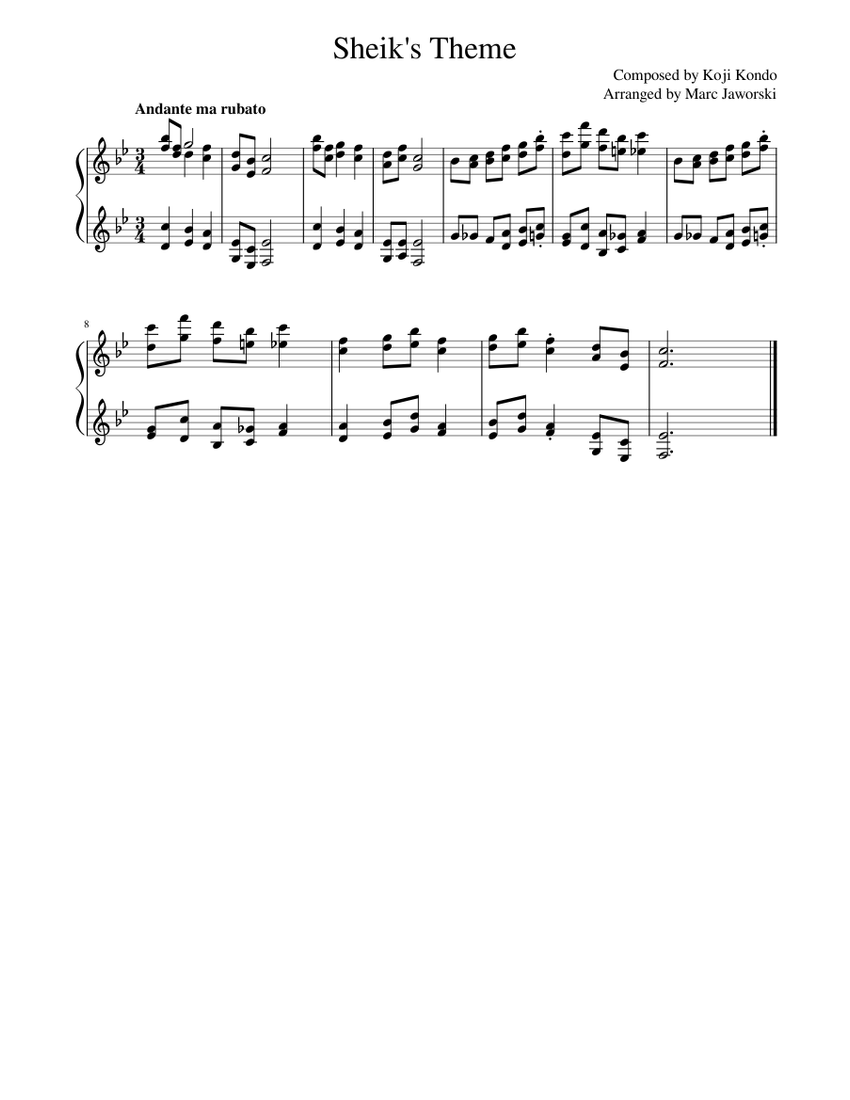 Legend Of Zelda Ocarina Notes
