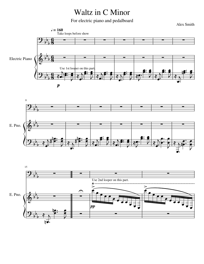 waltz? Sheet music for Piano | Download free in PDF or MIDI | Musescore.com