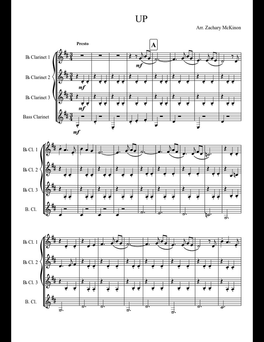 Theme from "UP" sheet music download free in PDF or MIDI