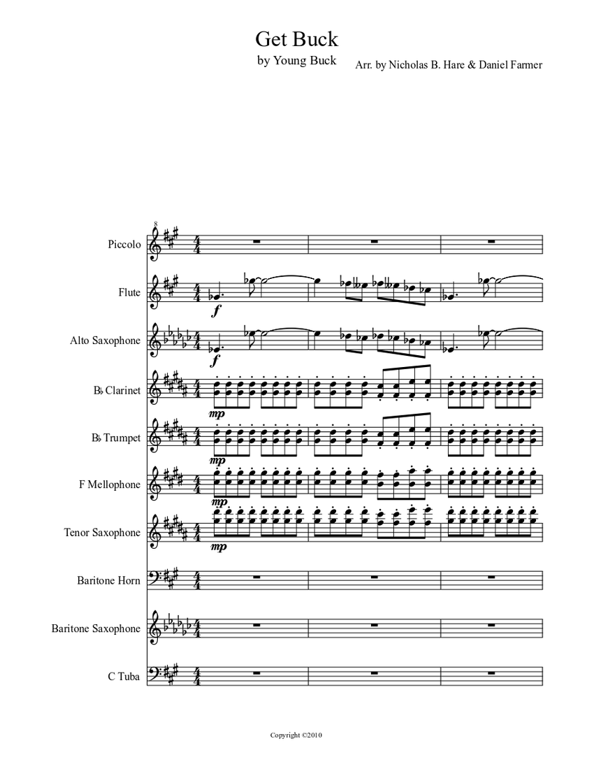 Get Buck Sheet music Download free in PDF or MIDI