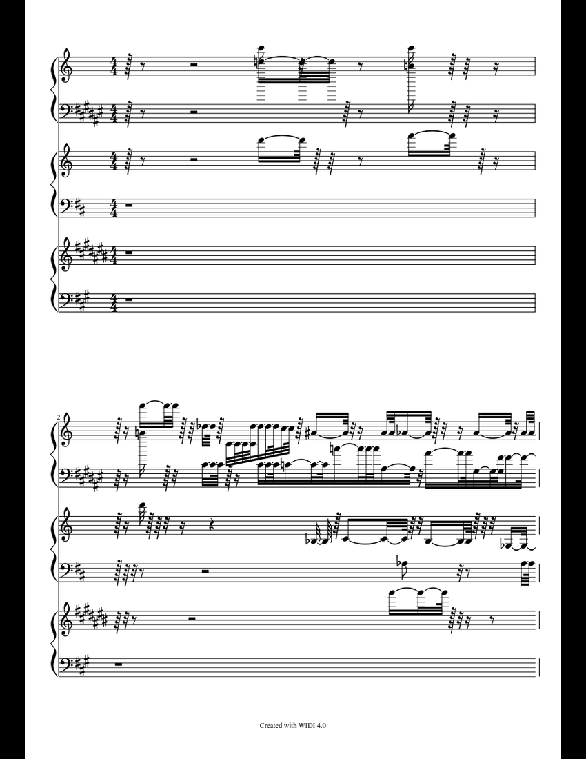 Mr.scruff Kalimba Piano sheet music download free in PDF or MIDI