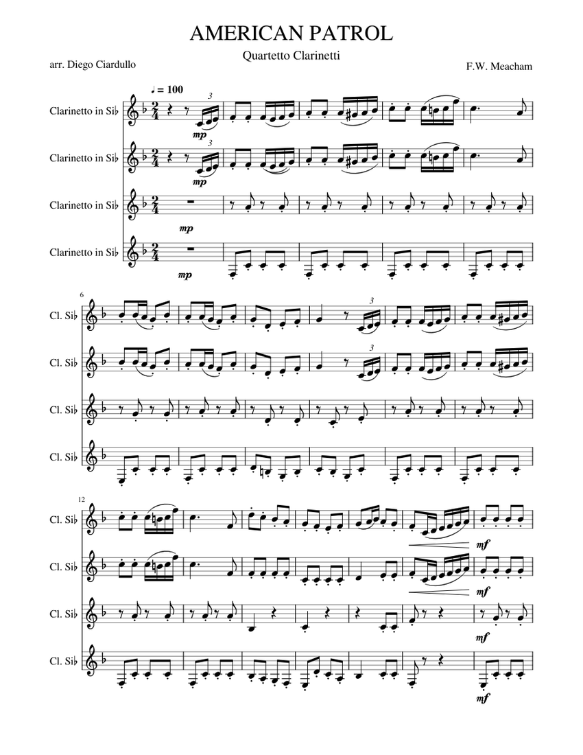 american-patrol-quartetto-clarinetti-sheet-music-for-clarinet-in-b