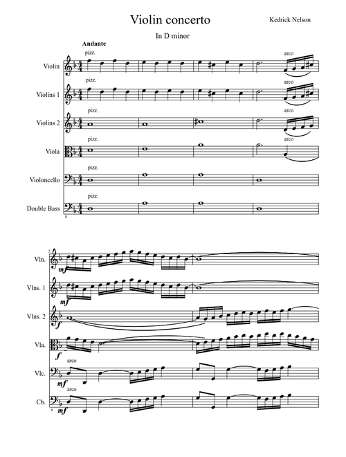 Sheet Music With 6 Instruments Musescore Com
