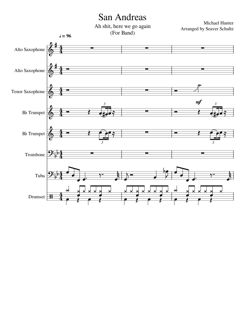 Gta 3 Theme Song Piano Sheet