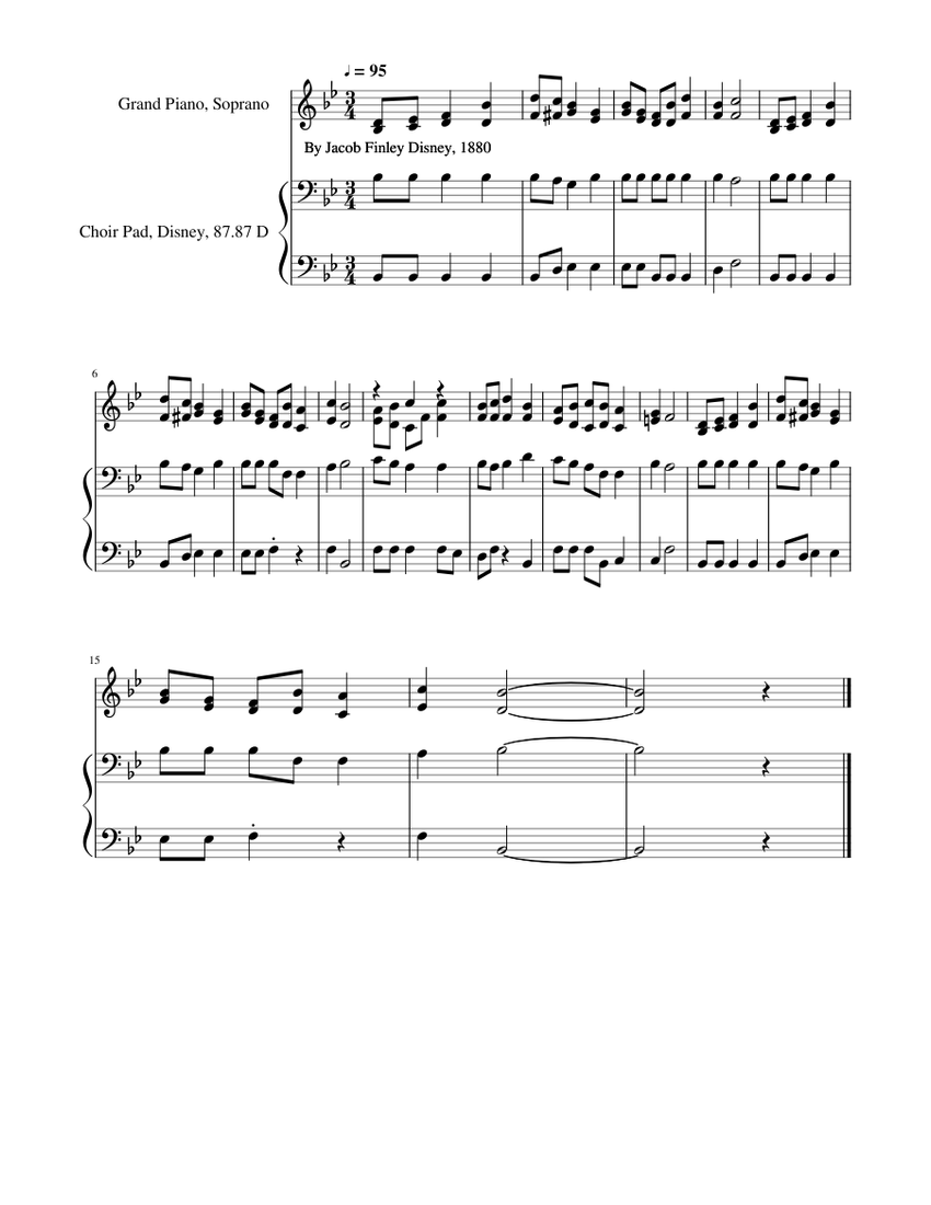 Free Free Disney Songs Piano Pdf 295 SVG PNG EPS DXF File