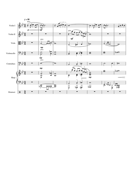 Sheet Music For Contrabass With 7 Instruments Musescore Com