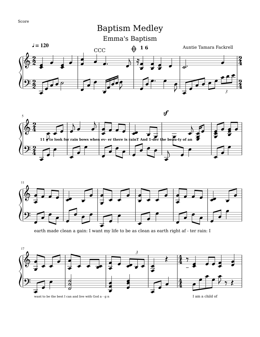 Lds Primary Song Medley Sheet Music Living in this world with change all around / but with the prophets'. lds primary song medley sheet music