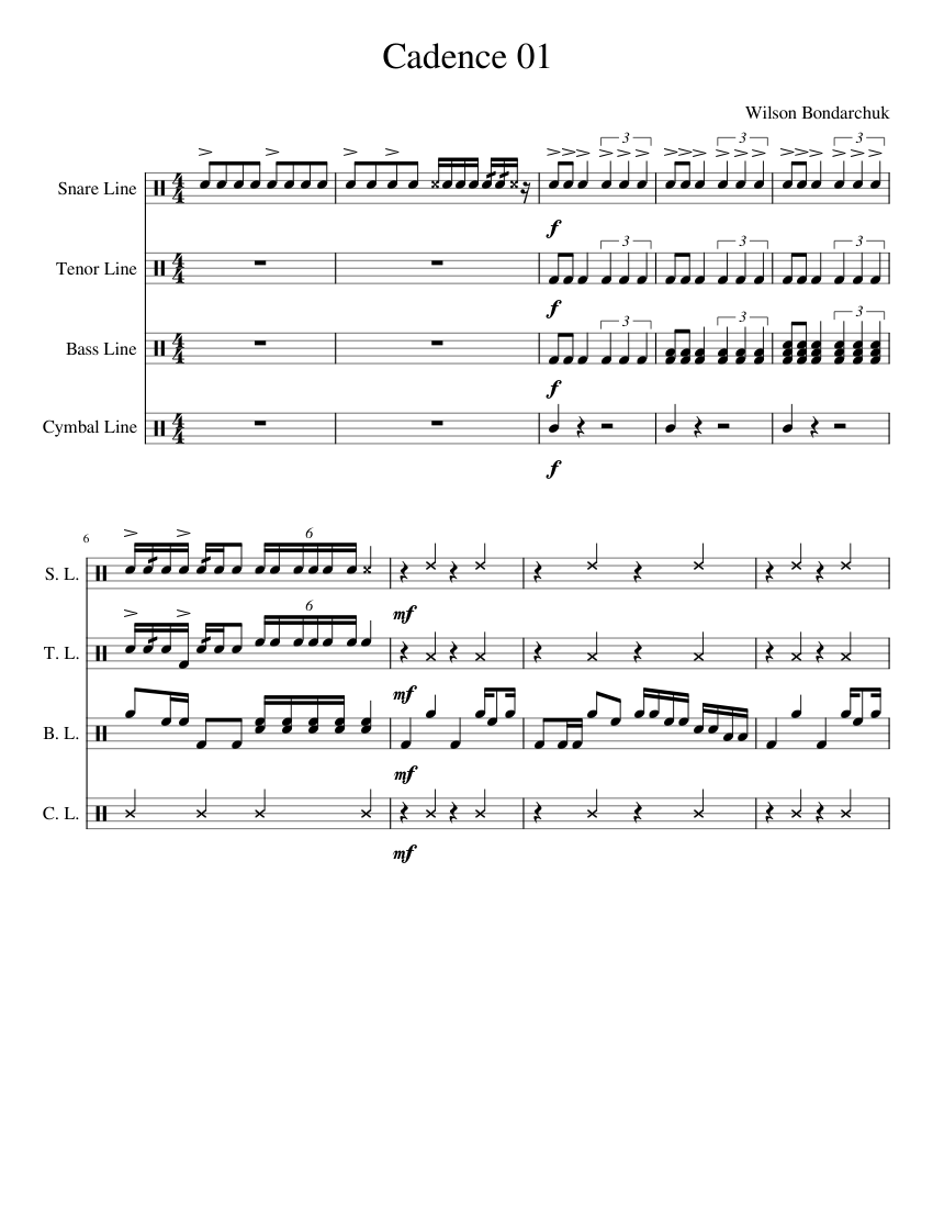 Cadence 01 - piano tutorial