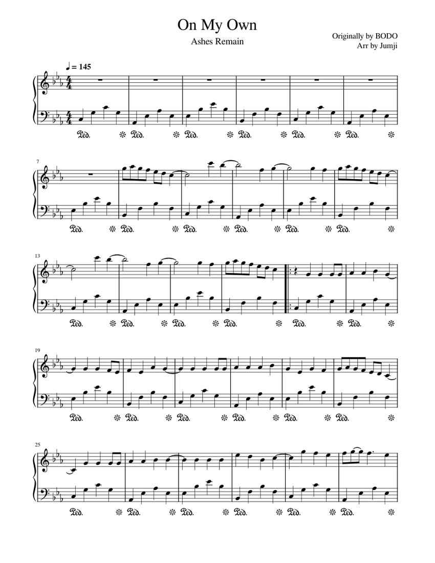 On My Own Ashes Remain Lyrics Deutsch