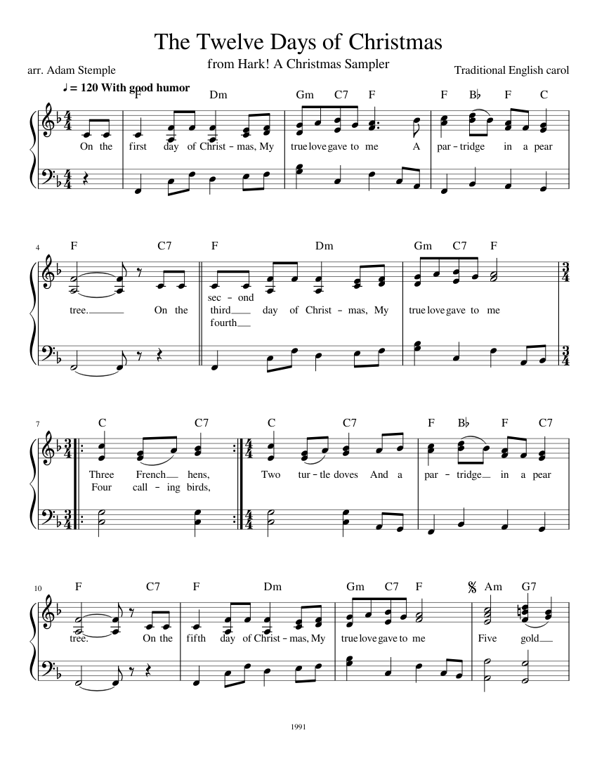 the-twelve-days-of-christmas-sheet-music-for-piano-download-free-in