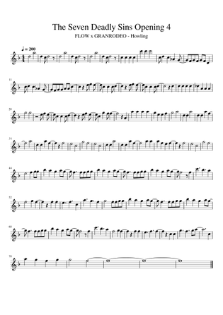 Howling Sheet Music Free Download In Pdf Or Midi On Musescore Com