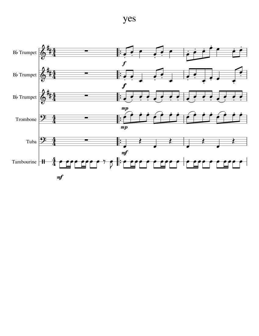 Dramatic essay trumpet solo picture