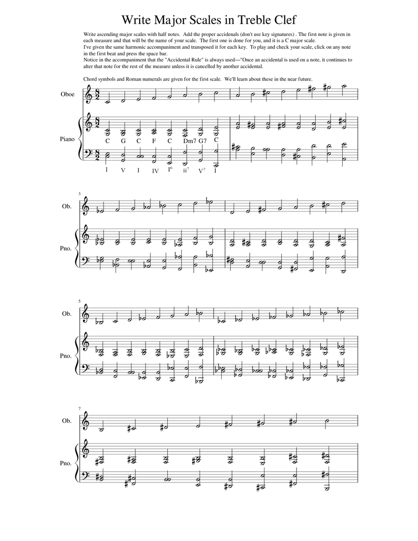 How many sections does an oboe have? image