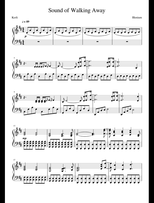 Illenium Fractures Piano Sheet Music Music Sheet Collection