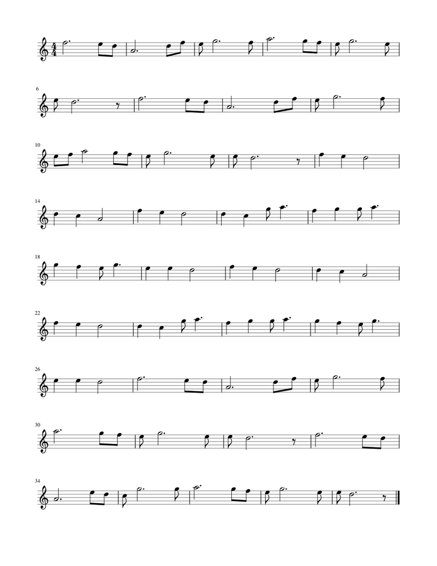 The Last Of The Mohicans Sheet Music For Flute Download Free In Pdf Or Midi 