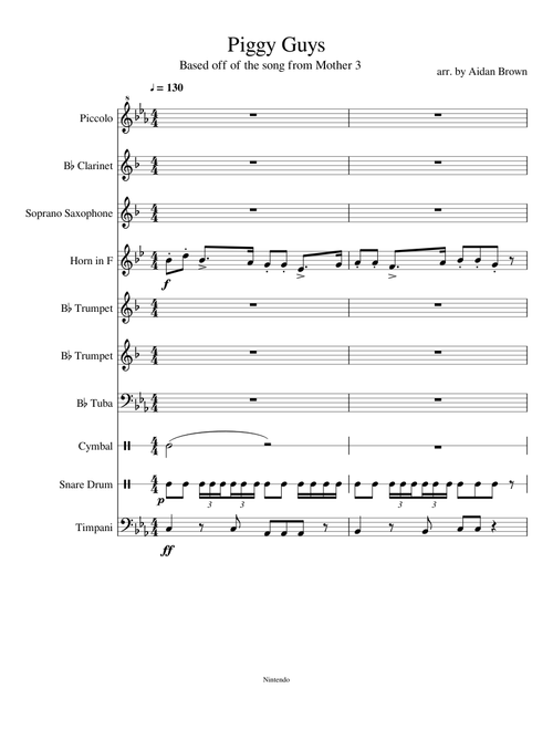 Sheet Music Musescore Com - roblox piggy bunny theme piano sheet music
