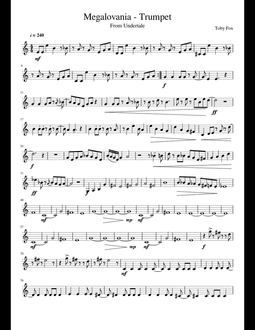 Megalovania Sheet Music Piano Roblox Megalovania Piano - megalovania roblox sheet