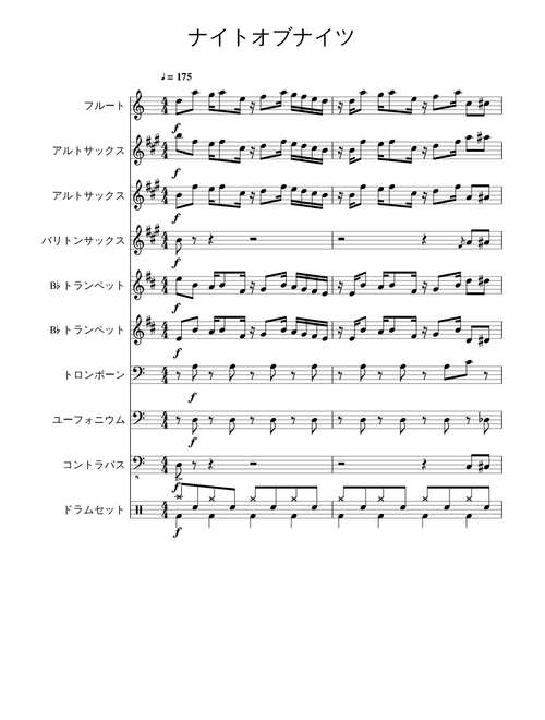 Sheet Music For Trombone Tuba With 10 Instruments Musescore Com