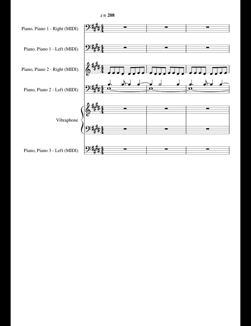 Sonic Unleashed - Endless Possibilities (Piano & Vibraphone) sheet