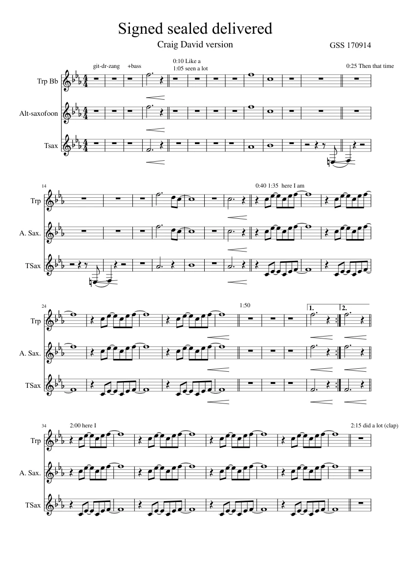 Signed Sealed Delivered Chords Sheet And Chords Collection Signed Sealed Delivered Chords Sheet And Chords Collection