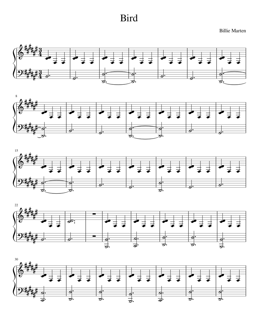 La Lune Billie Marten Chords
