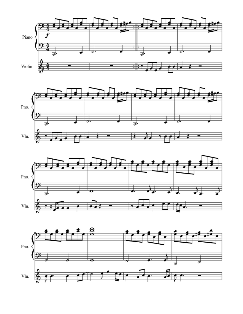 Imagine Sheet music | Download free in PDF or MIDI | Musescore.com