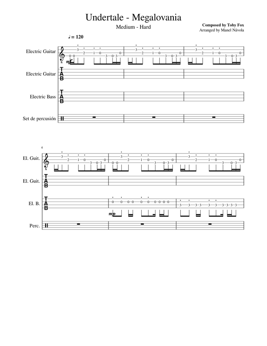 Megalovania Ukulele - megalovania sheet music roblox easy