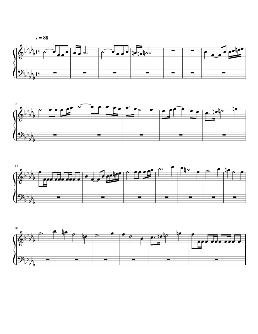 Legend of Zelda Theme sheet music for Piano download free in PDF or MIDI