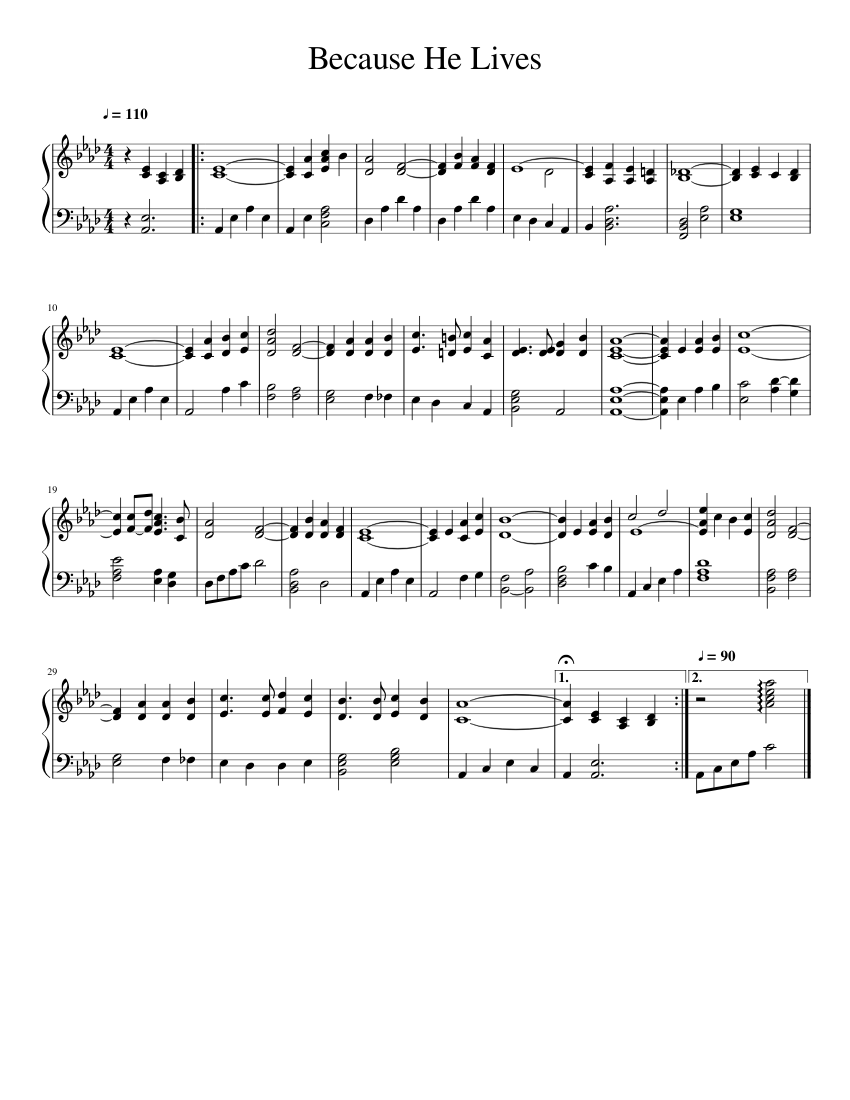 because-he-lives-sheet-music-for-piano-download-free-in-pdf-or-midi